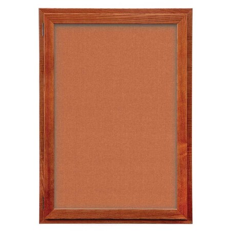 United Visual Products Outdoor Enclosed Combo Board, 72"x36", Black Frame/Grey & Burgundy UVCB7236ODB-GREY-DBURGU